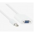 VCOM Adaptador Mini Display Port Macho - VGA Hembra,15cm, Blanco  1