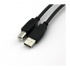 Vcom Cable USB A Macho - USB B Macho, 1.8 Metros, Negro  1