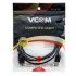 Vcom Cable USB A Macho - USB A Macho, 1.8 Metros, Negro  3
