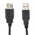 Vcom Cable USB A Macho - USB A Hembra, 3 Metros, Negro  1