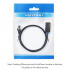 Vention Cable Patch Cat 8 F/FTP Blindado RJ-45 Macho - RJ-45 Hembra, 5 Metros, Negro   2