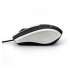 Mouse Verbatim Óptico 99740, Alámbrico, USB A, Negro/Blanco  2