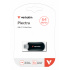 Memoria USB Verbatim 30224, 64GB, USB-C 3.0, Lectura 100MB/s, Escritura 25MB/s, Negro  4
