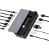Verbatim Docking Station 32174 USB-C, 2 x USB-C 3.0, 2 x USB-A 3.0, 1 x USB-A 2.0, 2 x HDMI, 1 x DisplayPort, 1 x RJ-45, 1 x 3.5mm, MicroSD/SD - Imagen adicional 4