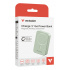 Cargador Portátil Verbatim Power Bank Charge 'n' Go, 20Ah, Verde - Imagen adicional 3