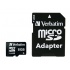 Memoria Flash Verbatim, 8GB MicroSDHC Clase 10, con Adaptador  1