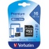 Memoria Flash Verbatim, 16GB microSDHC Clase 10, con Adaptador  3