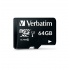 Memoria Flash Verbatim, 64GB microSDHC Clase 10, con Adaptador  2