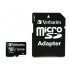 Memoria Flash Verbatim, 128GB MicroSDHC UHS-I Clase 10, con Adaptador  1