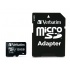 Memoria Flash Verbatim 44085, 128GB MicroSDXC UHS-I Clase 10, con Adaptador   1