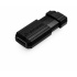 Memoria USB Verbatim PinStripe, 128GB, USB 2.0, Lectura 10MB/s, Escritura 4MB/s, Negro  2