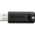 Memoria USB Verbatim PinStripe, 32GB, USB 3.0, Negro  4