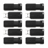Memorias USB Verbatim, PinStripe Business 10pk, 32GB, USB 2.0, Negro  1