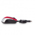 Mouse Verbatim Óptico 70236, Alámbrico, USB-C, Rojo  4