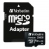 Memoria Flash Verbatim Premium, 256GB MicroSDXC UHS-I Clase 10, con Adaptador  2