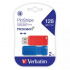 Memoria Flash Verbatim PinStripe, 128GB, USB 2.0, Rojo/Azul, 2 Piezas  2