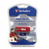 Memoria USB Verbatim 1GB, USB 2.0, Rojo  1