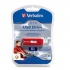 Memoria USB Verbatim Store 'n' Go, 4GB, USB 2.0, Rojo  1