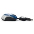 Mouse Verbatim Travel Óptico 97249, USB, Azul  2