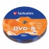 Verbatim Torre de Discos Virgenes para DVD, DVD-R, 4.7GB, 10 Piezas  1