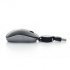 Mouse Verbatim Óptico 98113, Alámbrico, USB Retráctil, Negro/Plata  3