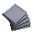 Verbatim Caja para CD/DVD, 5 Piezas, Negro/Transparente  1