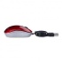 Mouse Verbatim Óptico 98619, Alámbrico, USB, Rojo  2