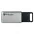 Memoria USB Verbatim Secure Pro, 32GB, USB 3.0, Plata  1