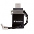 Memoria USB Verbatim Store 'n' Go, 16GB, USB 2.0, Negro, Plata  2