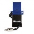 Memoria USB Verbatim Store ‘n’ Go, 64GB, USB-C 3.2, Azul  3