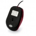 Mouse Verbatim Óptico Bravo, Alámbrico, USB, Negro/Rojo  2