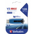 Memoria USB Verbatim V3 MAX, 128GB, USB 3.2, Azul/Negro  5
