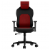 Vertagear Silla Gamer SL1800, hasta 100kg, Negro/Rojo  2