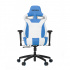 Vertagear Silla Gamer SL4000, hasta 150Kg, Blanco/Azul - Imagen adicional 4