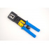 Vertical Cable Pinza Ponchadora 078-2152/EZC, RJ-45, Negro/Azul  1
