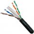 Vertical Cable Bobina de Cable Cat6 CMX UTP, 23AWG, 305 Metros, Negro  1