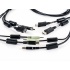 Vertiv Cable KVM, 2x DP/USB/3.5mm Macho - 2x DP/USB/3.5mm Macho, 1.8 Metros, Negro  1