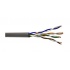 Viakon Cable UTP Cat5e, 10 Metros, Gris -  Sin Conectores  1
