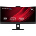 Monitor Curvo ViewSonic VG3457CV LED 34", 3440x1440 Ultra Wide Quad HD, 100Hz, HDMI/DisplayPort, Bocinas Integradas, Negro  1