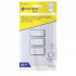 Volteck Placa Armada de Pared 25083, 3 Interruptores, Blanco  2