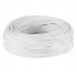 Volteck Bobina de Cable de Cobre con Aislamiento, 14 AWG, 100 Metros, Blanco