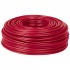 Volteck Bobina de Cable de Cobre con Aislamiento, 100 Metros, Rojo