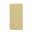 Volteck Placa Ciega de Pared, Oro  1