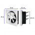 Volteck Extractor de Aire para Pared 46592, 3050mm, 42W, 65 dB - Imagen adicional 1
