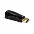 Vorago Adaptador HDMI - VGA + 3.5mm, Negro  2