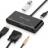 Vorago Adaptador USB-C Macho - VGA/HDMI/USB-C/3.5mm/USB-A Hembra, Negro ― ¡Compra más de $500 en productos de la marca y participa por una Laptop ALPHA PLUS!  6