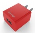 Vorago Cargador de Pared AU-105 V2, 5V, 1 Puerto USB 2.0, Rojo  1