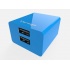 Vorago Cargador para Pared AU-106 V2, 5V, 2x USB 2.0, Azul  2