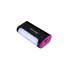 Cargador Portátil Vorago PowerBank 201, 6000mAh, USB y Micro-USB, Negro/Rosa  1
