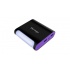 Cargador Portátil Vorago PowerBank 301, 12.000mAh, USB y Micro-USB, Negro/Morado  1